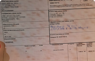 Delivery document
